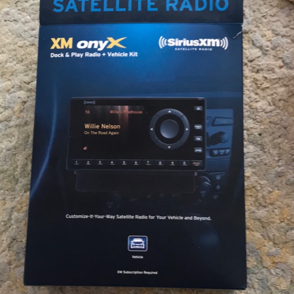 Sirius XM onyX satellite radio